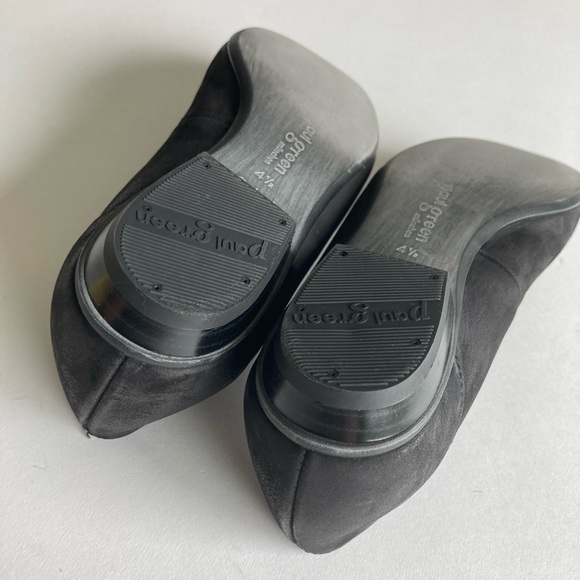 Paul Green Handmade Black Suede Genuine Leather Flats size UK 4.5, US 6.5 - Picture 14 of 16